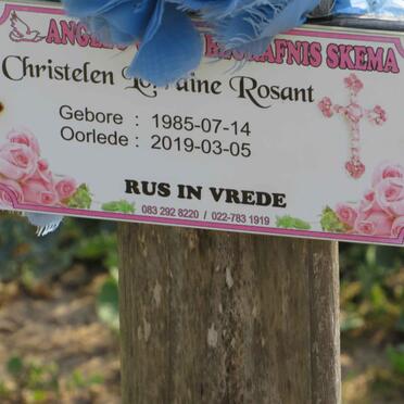 ROSANT Christelen Lorraine 1985-2019