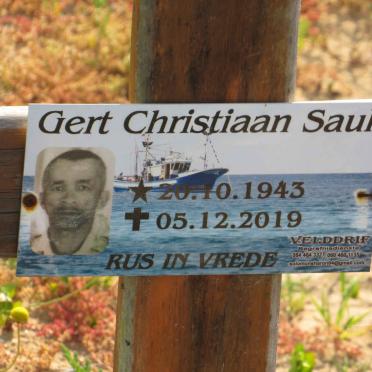 SAUL Gert Christiaan 1943-2019