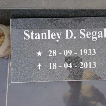 SEGAL Stanley D. 1933-2013