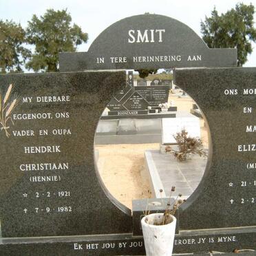 SMIT Hendrik Christiaan 1921-1982 &amp; Maria Elizabeth 1924-1999