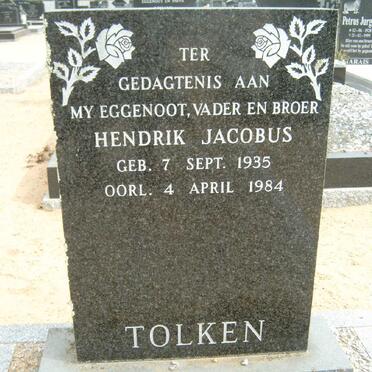 TOLKEN Hendrik Jacobus 1935-1984