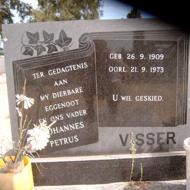 VISSER Johannes Petrus 1909-1973