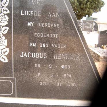 VISSER Jacobus Hendrik 1909-1974