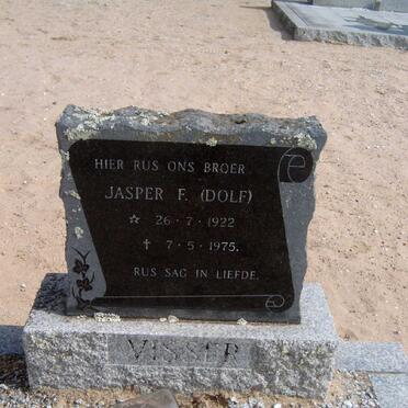 VISSER Jasper F. 1922-1975