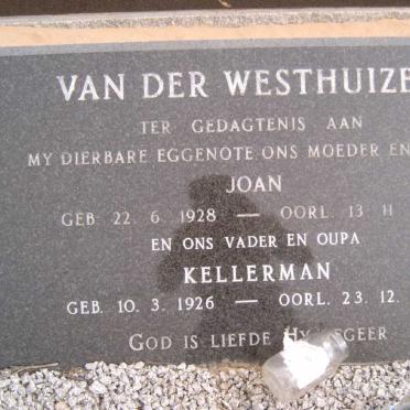 WESTHUIZEN Kellerman, van der 1926-1997 &amp; Joan 1928-1981