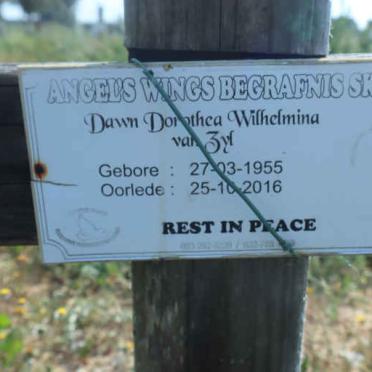 ZYL Dawn Dorothea Wilhelmina, van 1955-2016