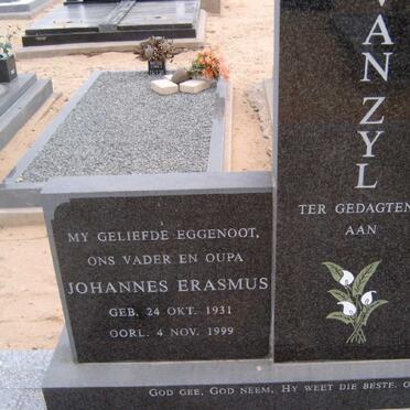 ZYL Johannes Erasmus, van 1931-1999