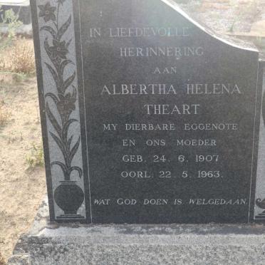 THEART Albertha Helena 1907-1963