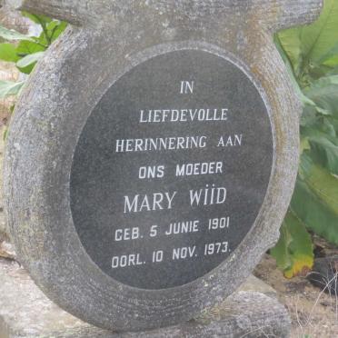 WIID Mary 1901-1973