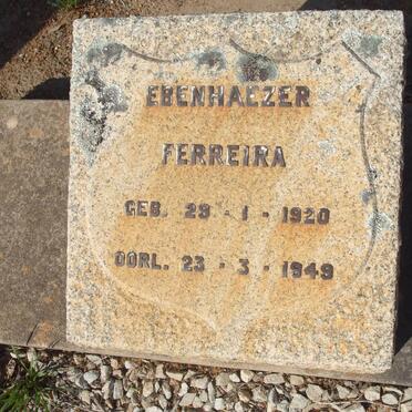 FERREIRA Ebenhaezer 1920-1949