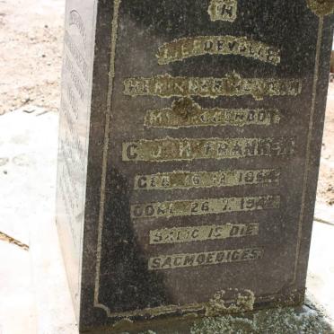 FRANKEN C.J.H. 1854-1925