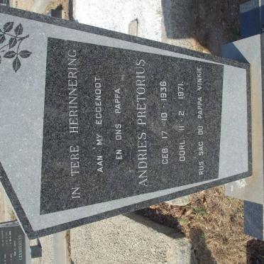 TOIT Andries Pretorius, du 1936-1971