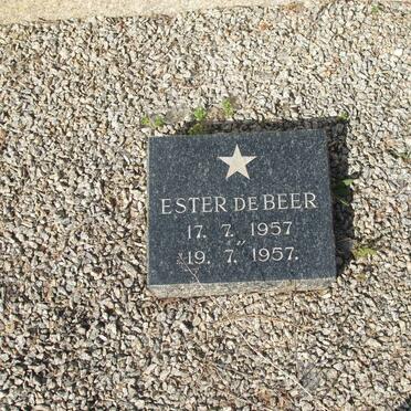 BEER Ester, de 1957-1957