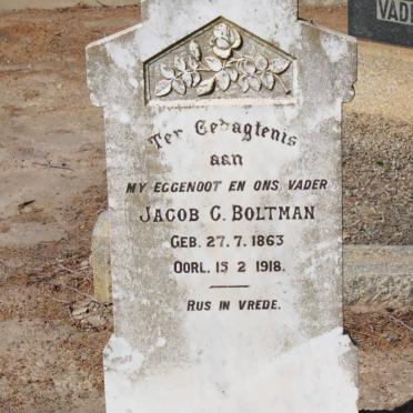 BOLTMAN Jacob C. 1863-1918