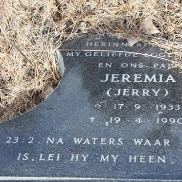 BRYNARD Jeremia 1933-1990  