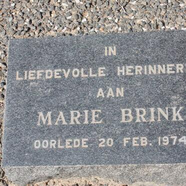BRINK Marie -1974