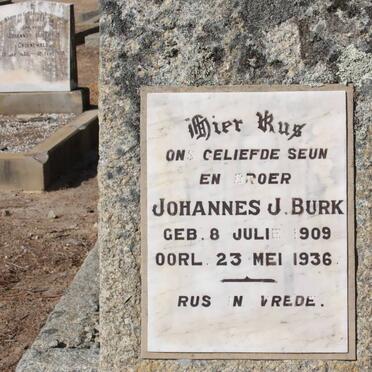 BURK Johannes J. 1909-1936