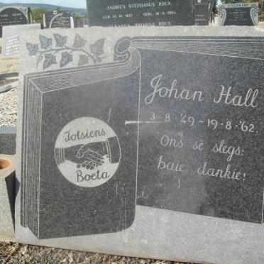 HALL Johan 1949-1962
