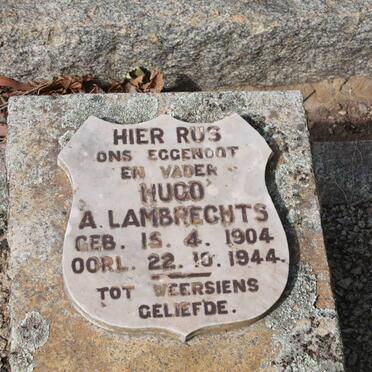 LAMBRECHTS Hugo A. 1904-1944
