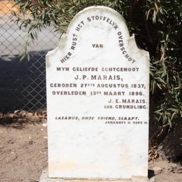 MARAIS J.P. 1837-1896