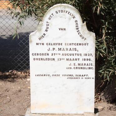 MARAIS J.P. 1837-1896