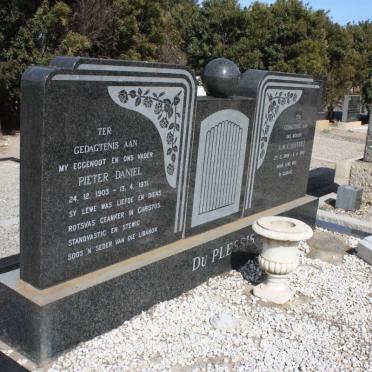 PLESSIS Pieter Daniel, du 1903-1971 &amp; A.M.C 1909-1992