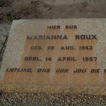 ROUX Marianna 1943-1957
