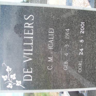 VILLIERS C.M., de 1914-2001