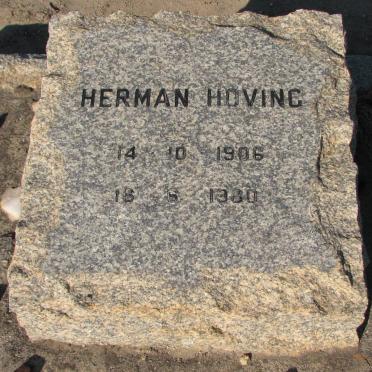 HOVING Herman 1906-1980