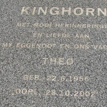 KINGHORN Theo 1956-2002