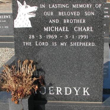 MOERDYK Michael Charl 1969-1991
