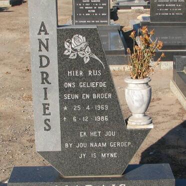 MARAIS Andries 1969-1986