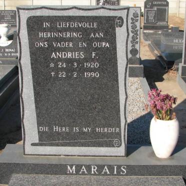 MARAIS Andries F. 1920-1990