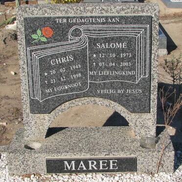 MAREE Chris 1948-1998 :: MAREE Salome 1973-2003