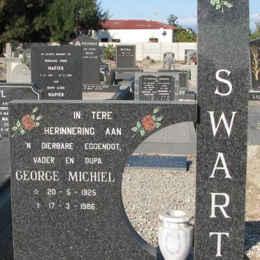 SWART George Michiel 1925-1986