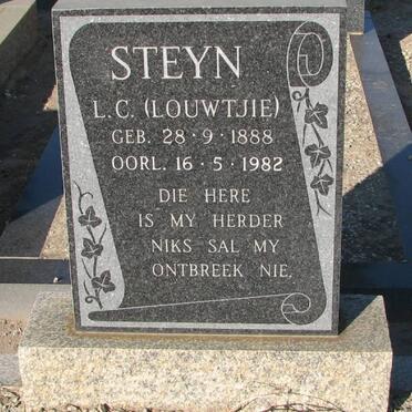 STEYN L.C. 1888-1982