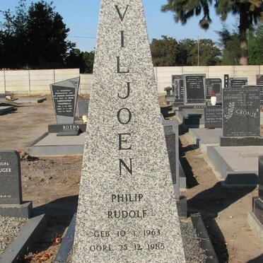 VILJOEN Philip Rudolf 1963-1985