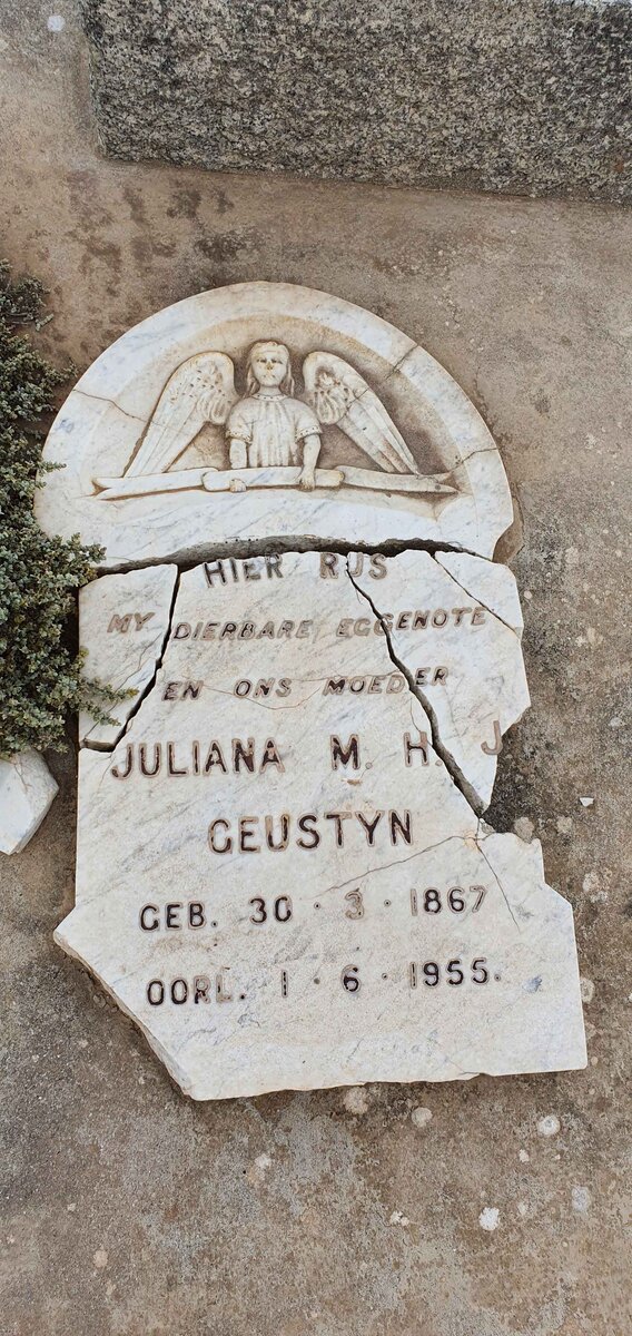 GEUSTYN Juliana M.H.J. 1867-1955