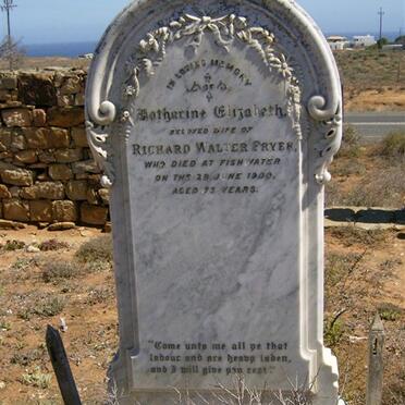 Western Cape, VREDENDAL district, Strandfontein, Hollebak 270, Fryersgrove, farm cemetery