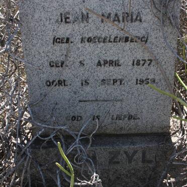 ZYL Jean Maria, van nee KOEGELENBERG 1877-1959
