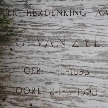 ZYL G., van 1893-1970