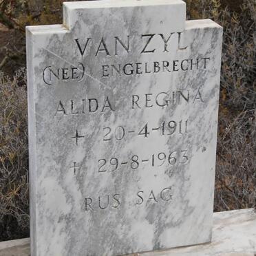 ZYL Alida Regina, van nee ENGELBRECHT 1911-1963