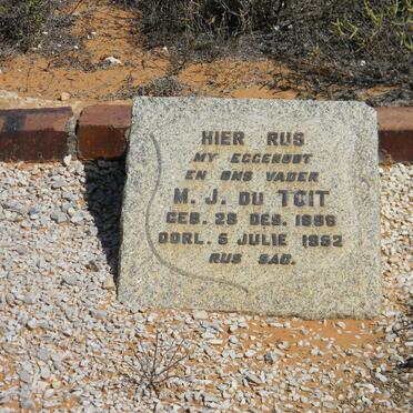 TOIT M.J., du 1896-1952