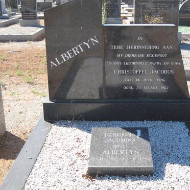 ALBERTYN Christoffel Jacobus 1906-1967