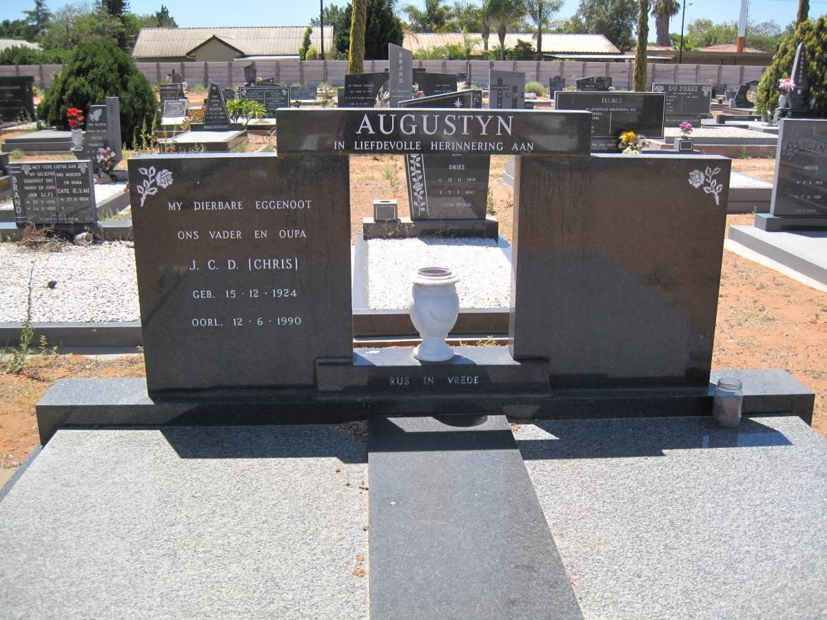 AUGUSTYN J.C.D. 1924-1990