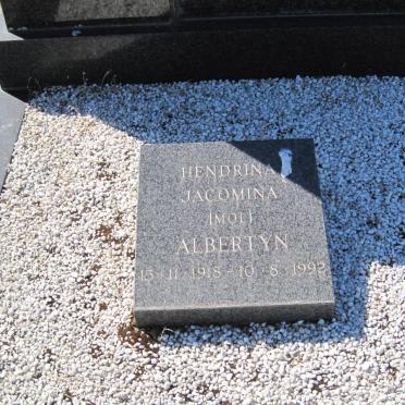 ALBERTYN Hendrina Jacomina 1918-1992
