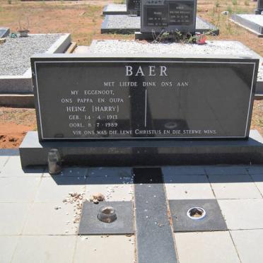 BAER Heinz 1913-1989