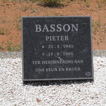 BASSON Pieter 1943-1995