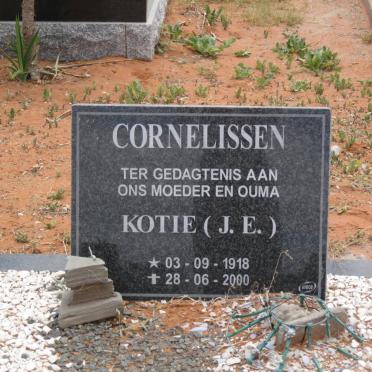 CORNELISSEN J.E. 1918-2000