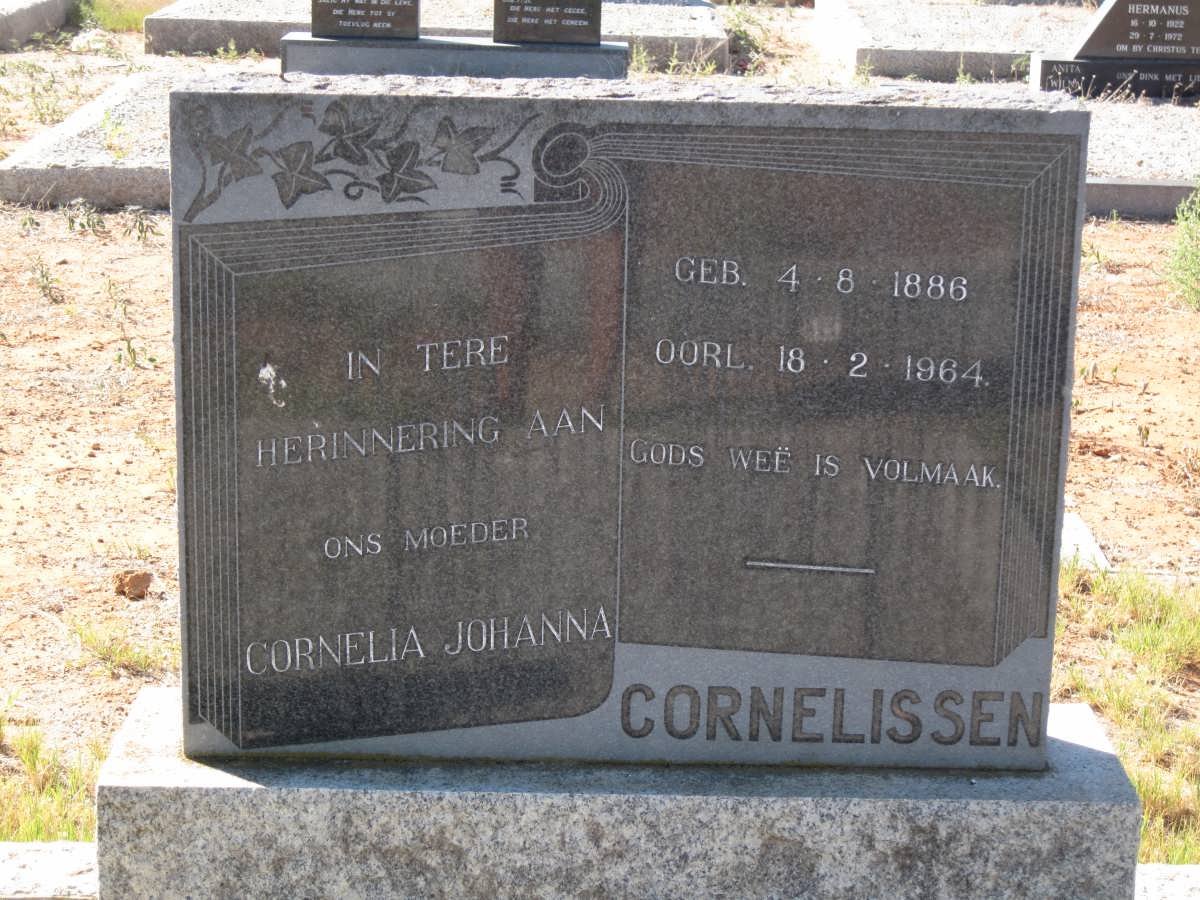 CORNELISSEN Cornelia Johanna 1886-1964